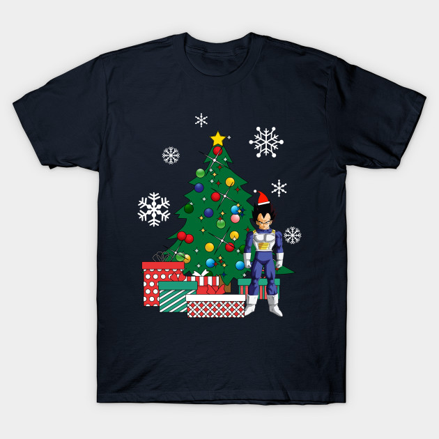 Vegeta Around The Christmas Tree